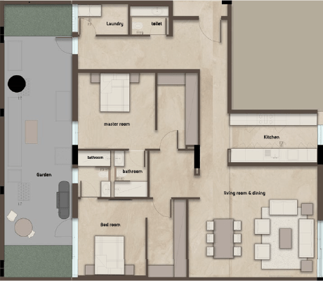 Marissa Elite Unit F1 Floor Plan